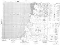 098B07 Siksik Point Canadian topographic map, 1:50,000 scale