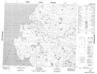 098C01 Liot Point Canadian topographic map, 1:50,000 scale