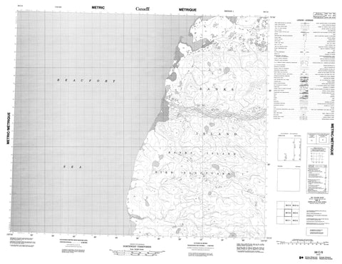 098C08 No Title Canadian topographic map, 1:50,000 scale