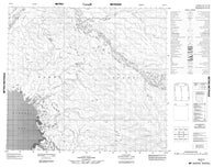 098D13 No Title Canadian topographic map, 1:50,000 scale