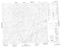 098D16 No Title Canadian topographic map, 1:50,000 scale