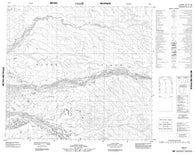 098E04 No Title Canadian topographic map, 1:50,000 scale