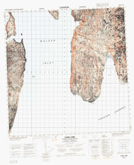 098H16 Cape Cam Canadian topographic map, 1:50,000 scale