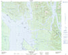 103A10 Laredo Sound Canadian topographic map, 1:50,000 scale