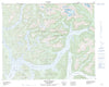 103A16 Sheep Passage Canadian topographic map, 1:50,000 scale