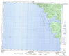 103B05 Gowgaia Bay Canadian topographic map, 1:50,000 scale