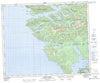 103C16 Moore Channel Canadian topographic map, 1:50,000 scale