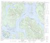 103G16 Oona River Canadian topographic map, 1:50,000 scale