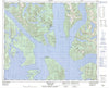 103H06 Hartley Bay Canadian topographic map, 1:50,000 scale