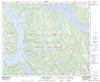 103H07 Ursula Channel Canadian topographic map, 1:50,000 scale