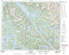 103H12 Lowe Inlet Canadian topographic map, 1:50,000 scale