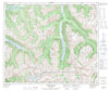 103I03 Alastair Lake Canadian topographic map, 1:50,000 scale