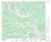 103I08 Chist Creek Canadian topographic map, 1:50,000 scale