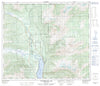 103I15 Kitsumkalum Lake Canadian topographic map, 1:50,000 scale