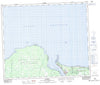 103K01 Masset Canadian topographic map, 1:50,000 scale