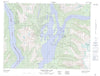103P05 Observatory Inlet Canadian topographic map, 1:50,000 scale