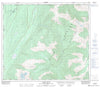 103P07 Kiteen River Canadian topographic map, 1:50,000 scale