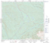 103P10 Cranberry River Canadian topographic map, 1:50,000 scale