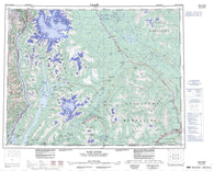 103P Nass River Canadian topographic map, 1:250,000 scale