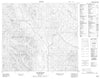 104A07 Taylor River Canadian topographic map, 1:50,000 scale
