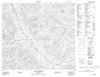 104A15 Mount Beirnes Canadian topographic map, 1:50,000 scale