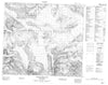 104B14 Hoodoo Mountain Canadian topographic map, 1:50,000 scale
