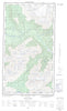 104B16E Bob Quinn Lake Canadian topographic map, 1:50,000 scale
