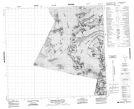 104F01 Dominion Mountain Canadian topographic map, 1:50,000 scale