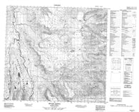 104G10 Mount Edziza Canadian topographic map, 1:50,000 scale