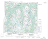 104G Telegraph Creek Canadian topographic map, 1:250,000 scale
