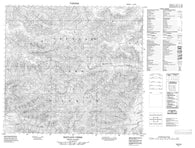 104H05 Maitland Creek Canadian topographic map, 1:50,000 scale