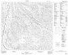 104H06 No Title Canadian topographic map, 1:50,000 scale