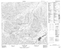 104H08 Tuaton Lake Canadian topographic map, 1:50,000 scale