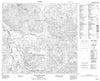 104H11 Eaglenest Creek Canadian topographic map, 1:50,000 scale