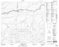 104H15 Cambridge Creek Canadian topographic map, 1:50,000 scale