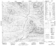 104I01 Tucho River Canadian topographic map, 1:50,000 scale