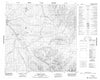 104I05 Tanzilla Butte Canadian topographic map, 1:50,000 scale