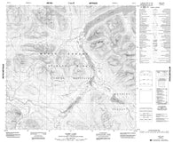 104I11 Hard Lake Canadian topographic map, 1:50,000 scale