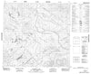 104I12 Halfmoon Lake Canadian topographic map, 1:50,000 scale
