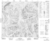 104I14 Beale Lake Canadian topographic map, 1:50,000 scale