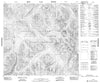 104I15 No Title Canadian topographic map, 1:50,000 scale