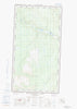 104J04E Kennicott Lake Canadian topographic map, 1:50,000 scale