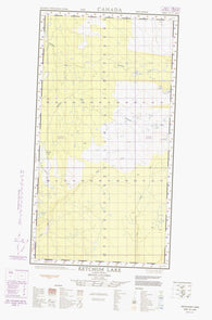 104J05E Ketchum Lake Canadian topographic map, 1:50,000 scale