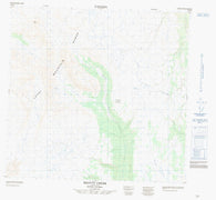 104J06 Beatty Creek Canadian topographic map, 1:50,000 scale