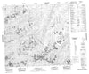 104K01 Bearskin Lake Canadian topographic map, 1:50,000 scale