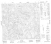 104K15 Yeth Creek Canadian topographic map, 1:50,000 scale