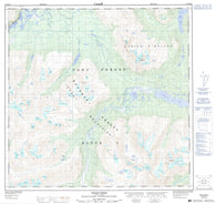 104M10 Warm Creek Canadian topographic map, 1:50,000 scale