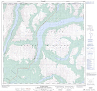 104M15 Tutshi Lake Canadian topographic map, 1:50,000 scale