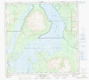104N05 Teresa Island Canadian topographic map, 1:50,000 scale