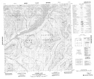 104N11 Surprise Lake Canadian topographic map, 1:50,000 scale